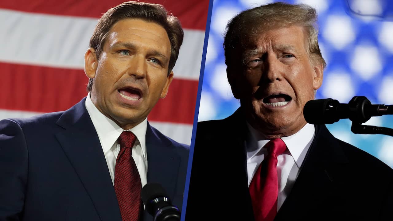 Image from video: Why DeSantis is a threat to Trump: 'It will be an epic fight'