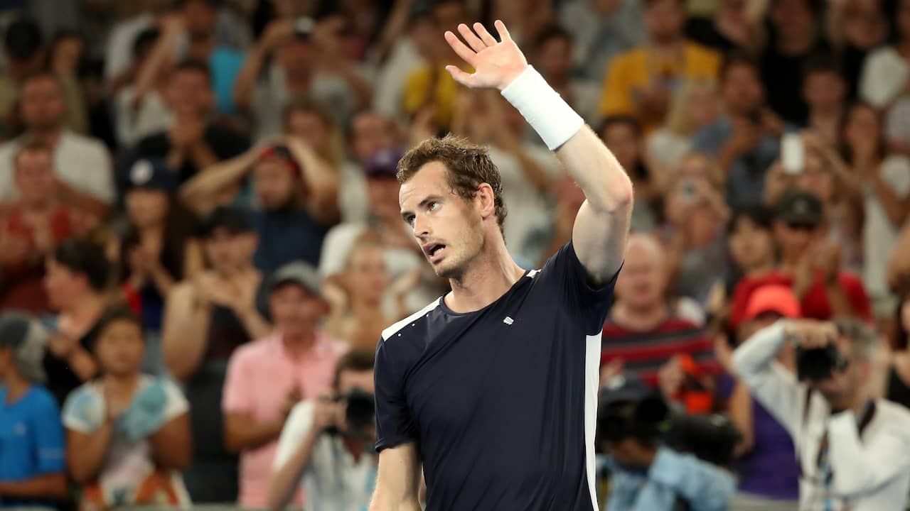 Andy Murray deed in 2019 voor het laatst mee aan de Australian Open.