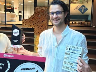 Lex Noteboom wint met De Man met Duizend Gezichten de Hebban Thrillerprijs
