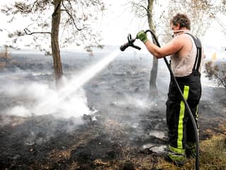 Dubbel zoveel natuurbranden in droge maanden juni en juli