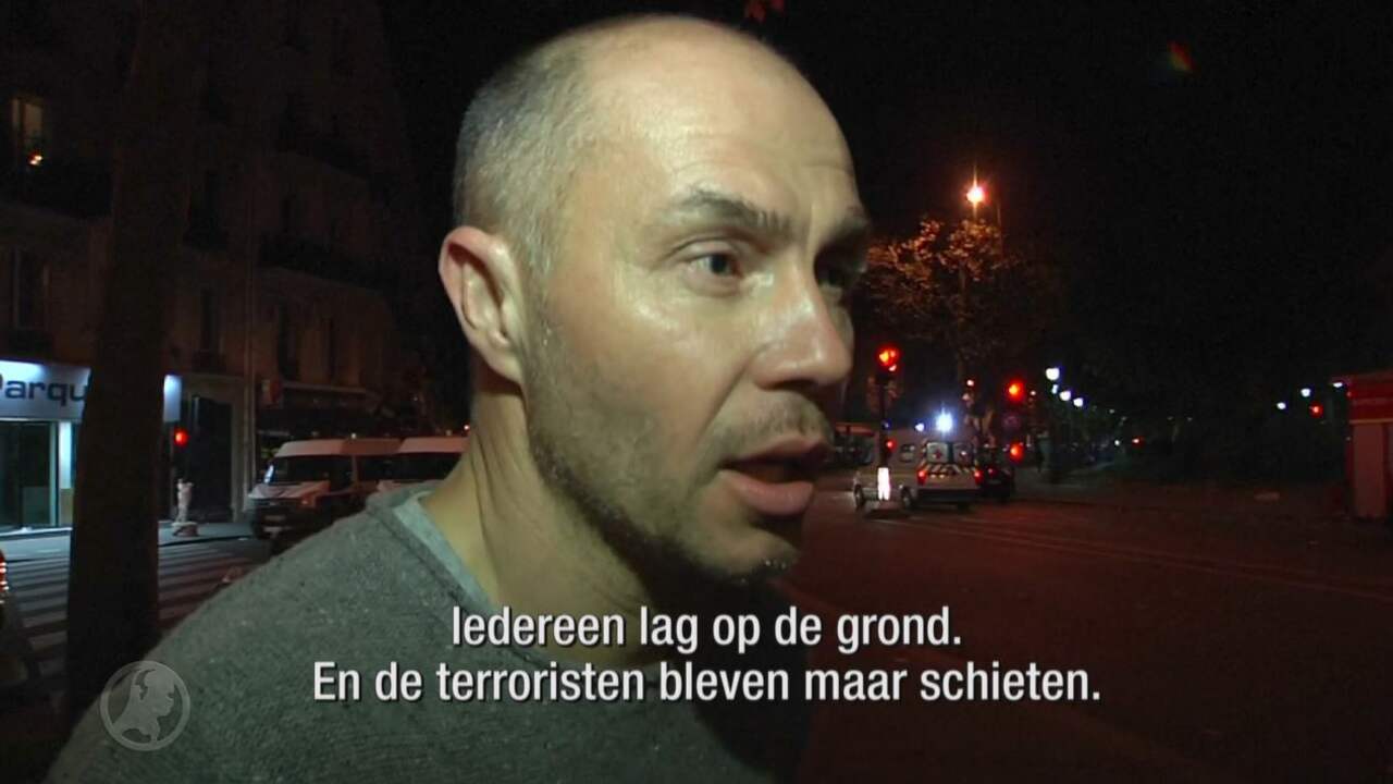 'Terroristen bleven maar schieten'