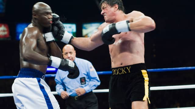 Sylvester Stallone in Rocky Balboa (2006).