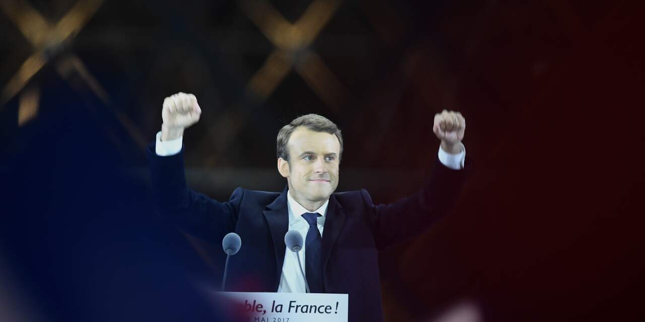 Macron wint Franse verkiezingen