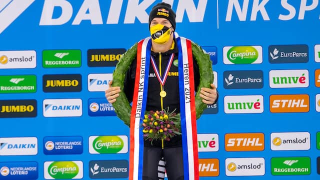 Hein Otterspeer werd afgelopen november voor de derde keer Nederlands kampioen sprint.