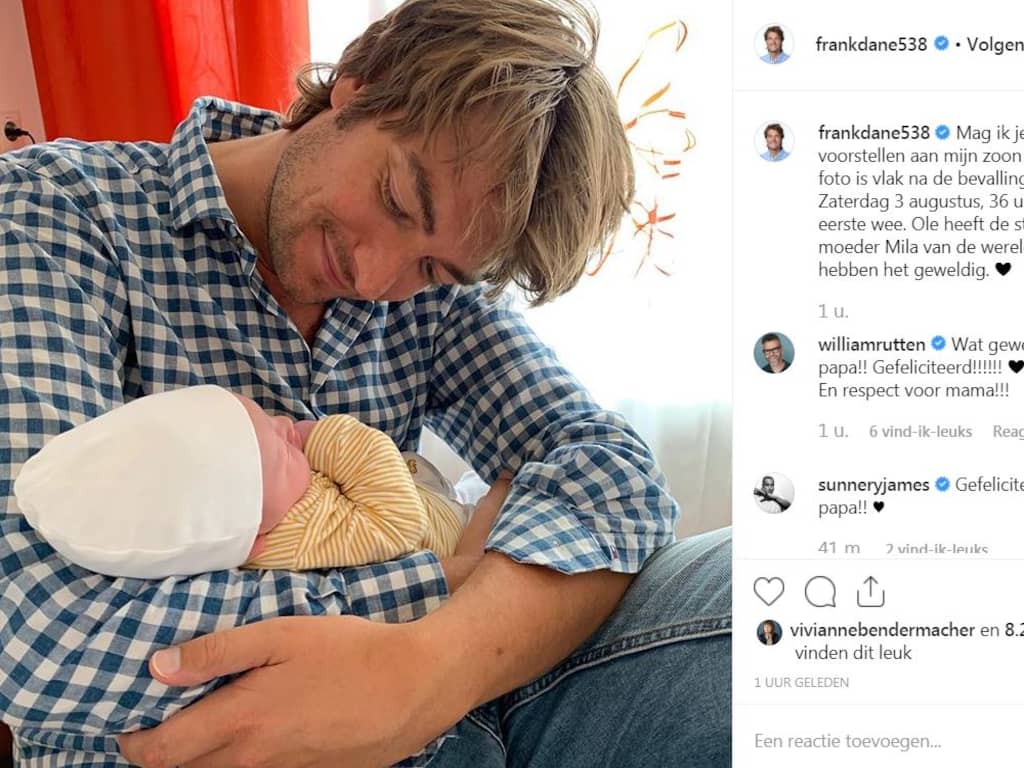 Radiodj Frank Dane vader geworden van zoon Achterklap NU.nl Radiodj Frank Dane vader geworden van zoon Achterklap NU.nl