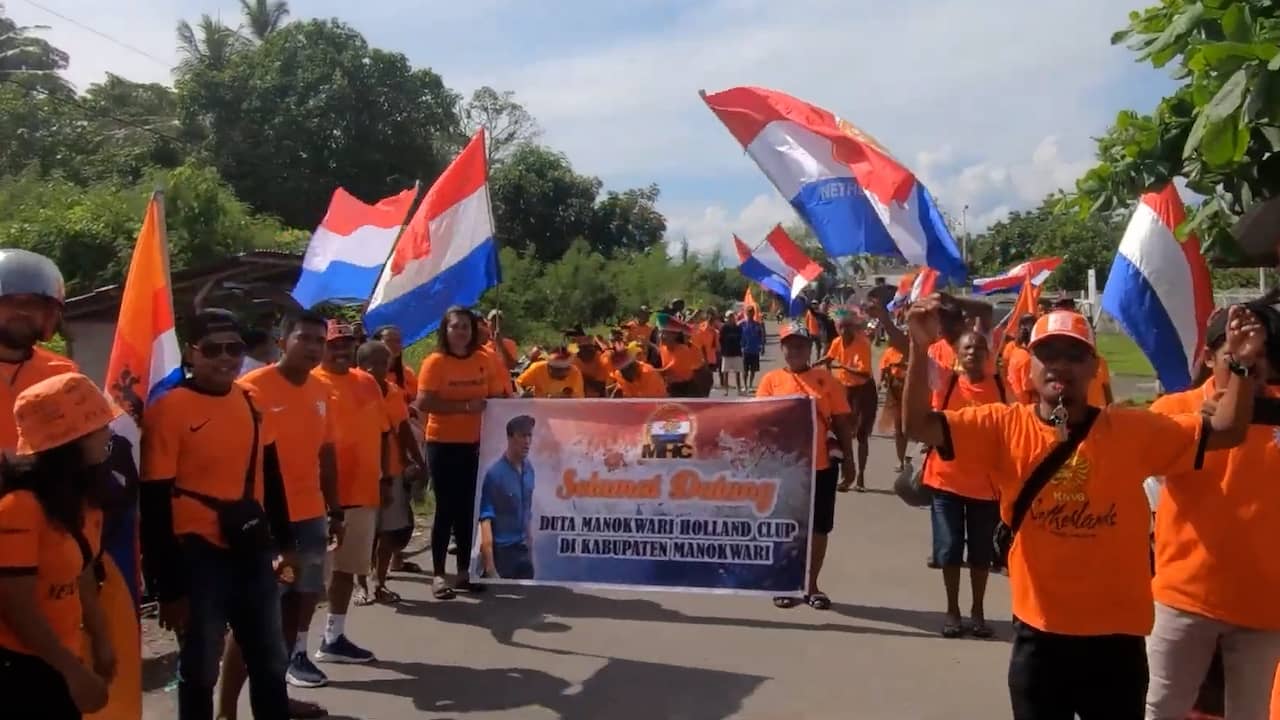 Beeld uit video: Zo ziet Oranjekoorts in Indonesië eruit