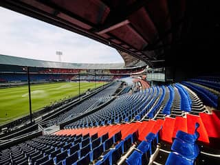 Feyenoord-fans kunnen al vroeg De Kuip in voor kampioenswedstrijd