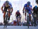 Sagan bleef Pinot voor in de sprint op de steile Muur van Fermo.