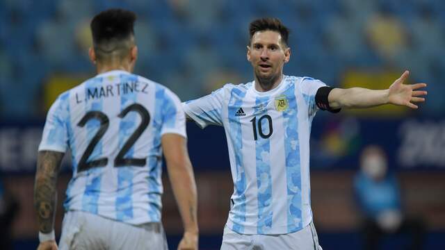 Lionel Messi hoopt eindelijk zijn eerste grote prijs met Argentinië te veroveren.