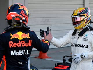 Hamilton kijkt uit naar strijd met 'exceptionele' Verstappen in 2018