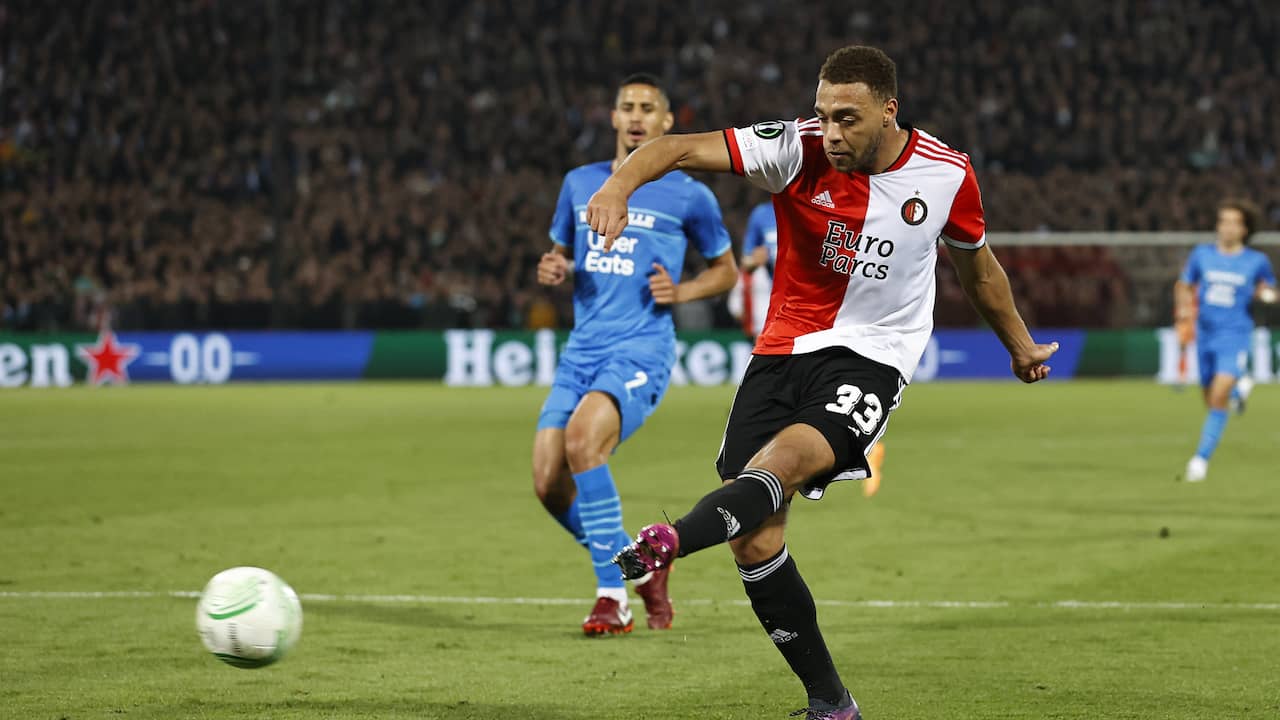 Dessers zet Feyenoord seconden na rust op 3-2 tegen Marseille