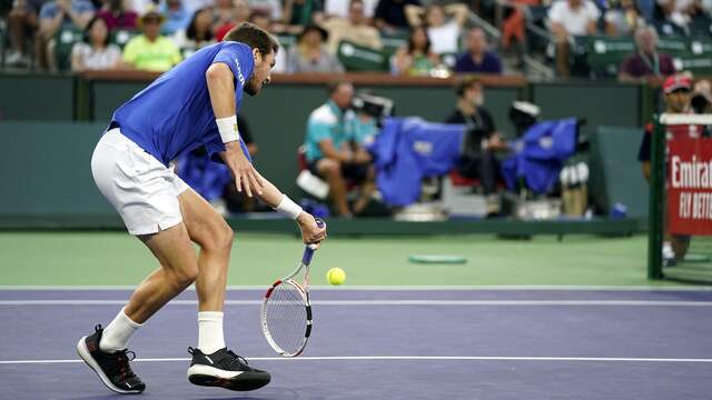 Cameron Norrie was veerkrachtig in zijn finale tegen Nikoloz Basilashvili.