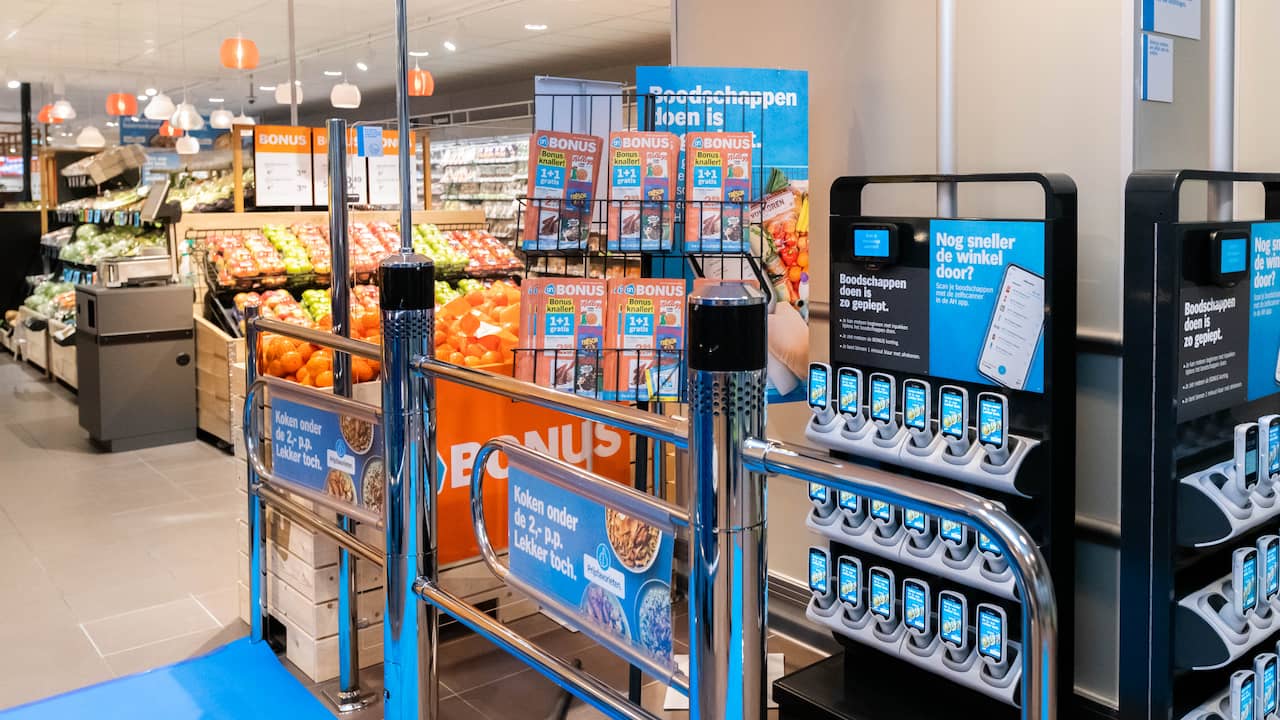 Albert Heijn slightly more market through online groceries - Teller Report