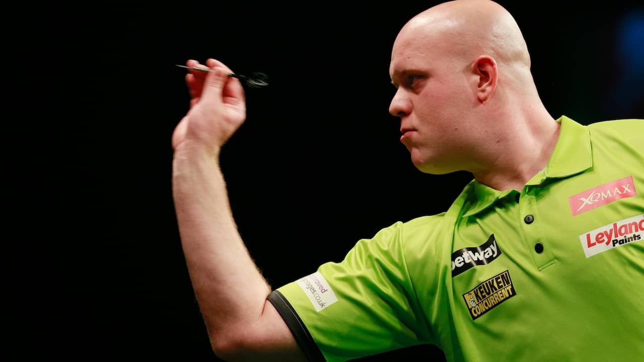Van Gerwen gooit negendarter