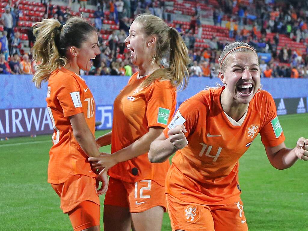 De Mooiste Foto's Van De Oranjevrouwen Tegen Japan | WK Vrouwen | NU.nl