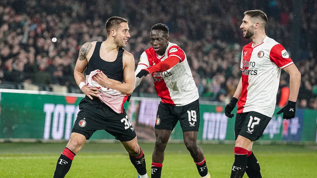Coppa KNVB in diretta |  Le reazioni dopo la difficile vittoria del Feyenoord sul Groningen