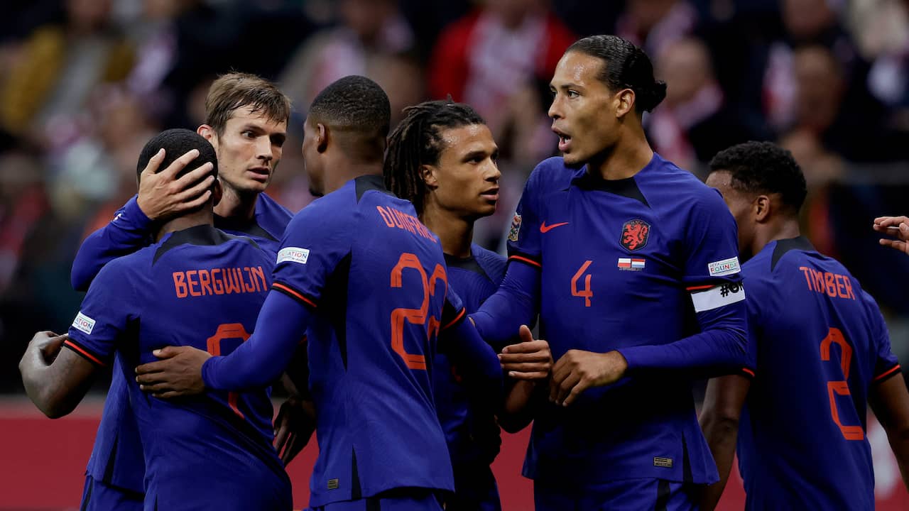 L’équipe nationale néerlandaise rencontre la France, championne du monde, en qualification pour le Championnat d’Europe 2024 |  Football