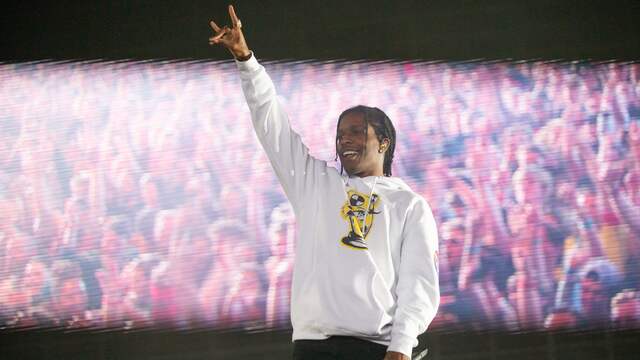 A$AP Rocky tijdens Lowlands 2019.