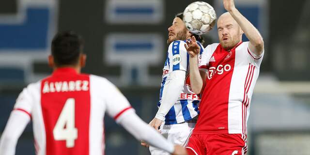 Ajax leidt in eerste helft tegen Heerenveen | NU - Het ...