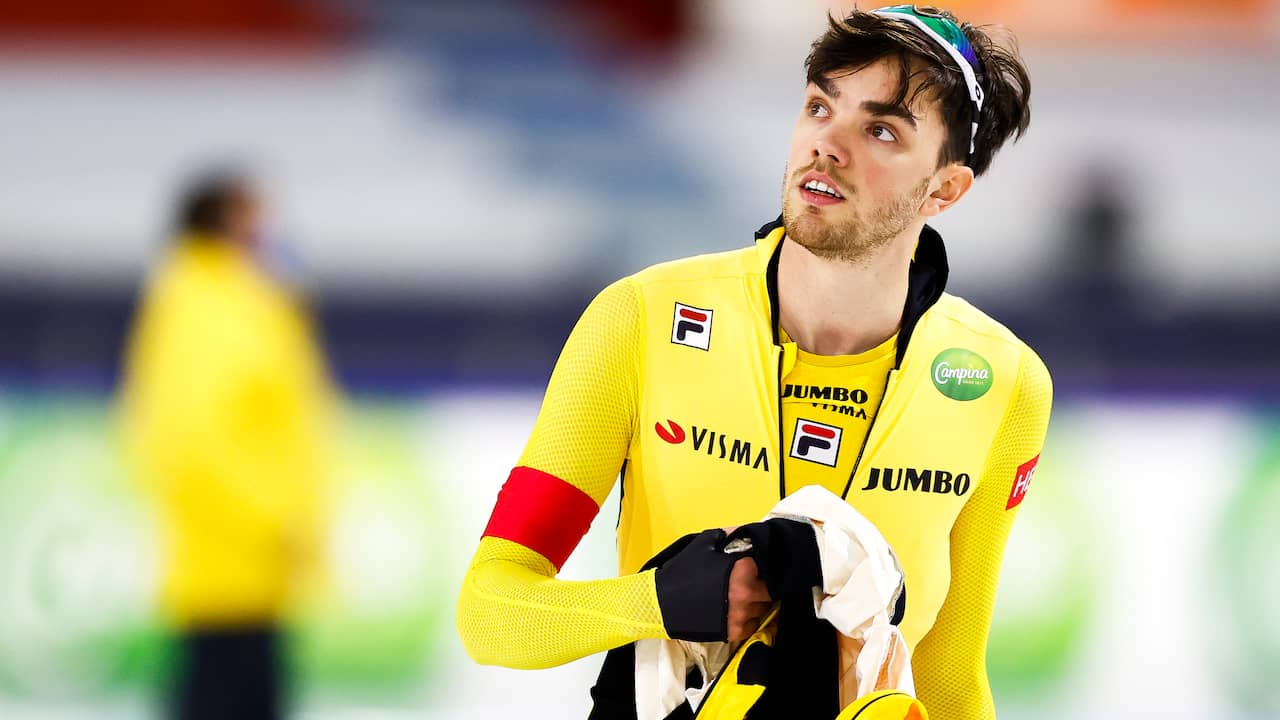 Top favorite Roest beats restored Verweij and wins 500 meters in Thialf |  NOW