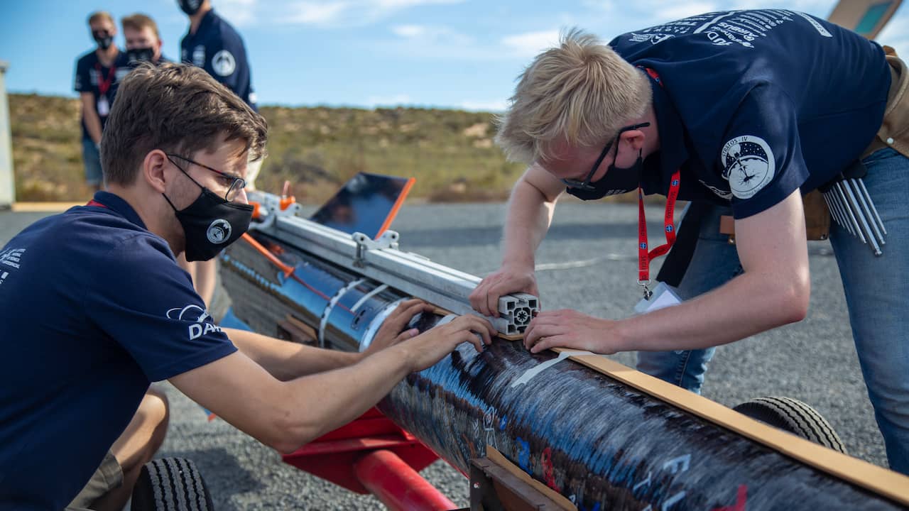 Studenten TU Delft gaan raket definitief niet lanceren na technische problemen Tech NU.nl foto