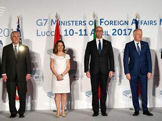 G7 ziet geen politieke oplossing voor Syrië met Assad