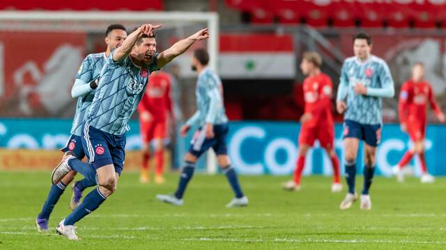 Klaas-Jan Huntelaar was goud waard voor Ajax.