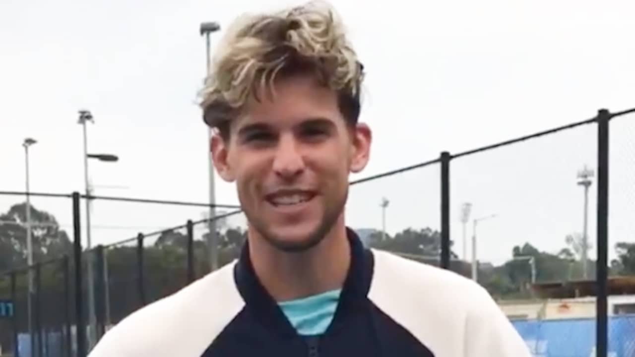 Thiem gaat uitdaging van Ajax aan en houdt tennisbal hoog
