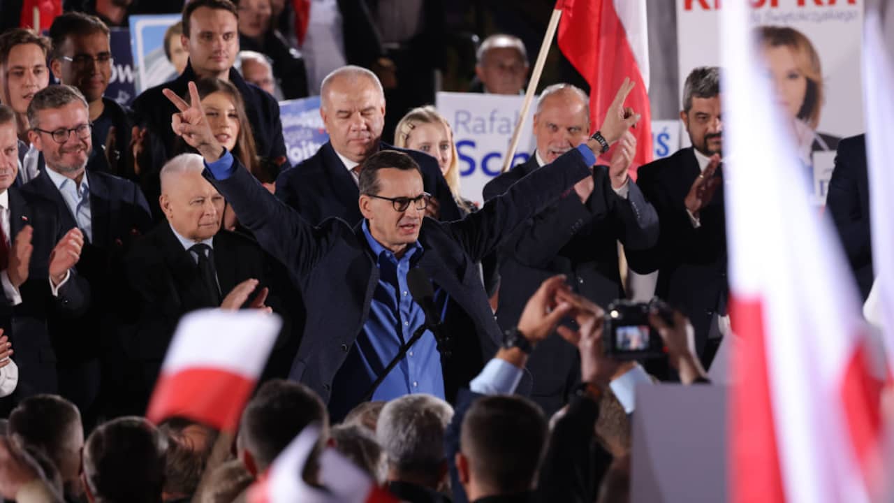 Polish Prime Minister Mateusz Morawiecki Presents Minority Government Amid Opposition Anger