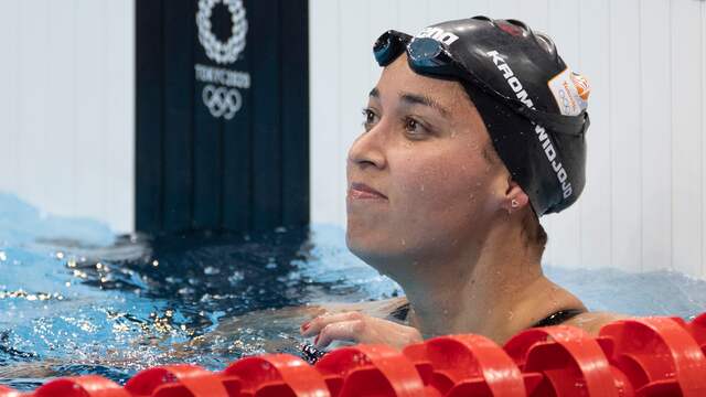 Ranomi Kromowidjojo mag gaan strijden om de medailles op de 50 meter vrij.