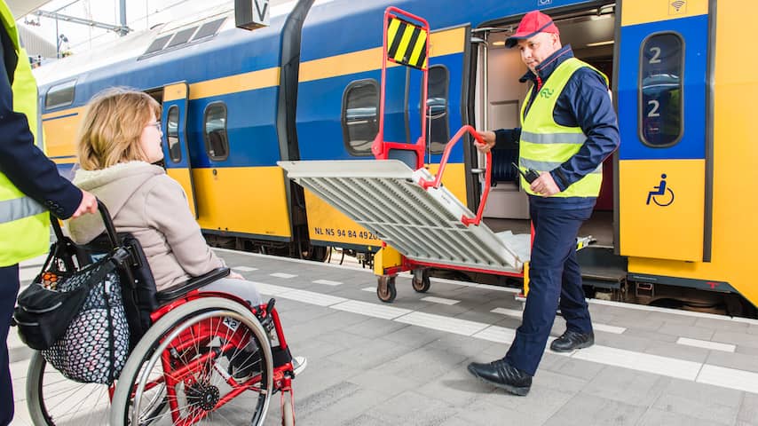 Refrein erger maken Hong Kong Reizen met de trein haast onmogelijk voor mensen met een beperking |  Binnenland | NU.nl