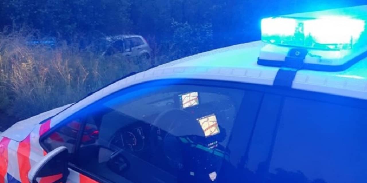 A28 uren afgesloten na politieachtervolging, verdachte uit auto gesprongen
