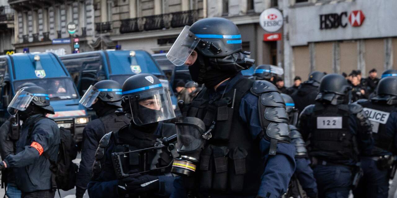 Franse politie arresteert 256 mensen bij nieuwe demonstratie 'Gele Hesjes'