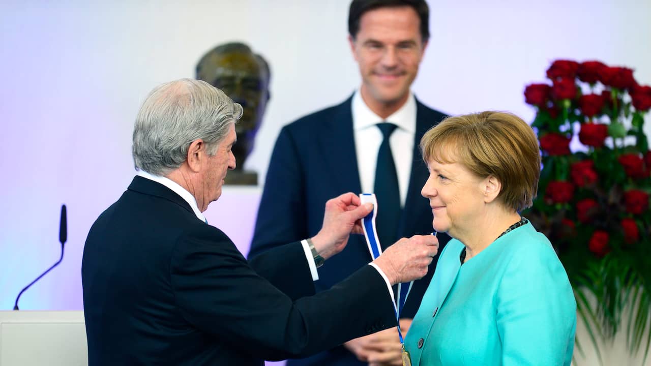 Merkel krijgt Four Freedoms Award voor leiderschap