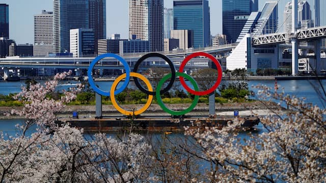 De Olympische Spelen in Tokio werden net als veel andere evenementen een jaar uitgesteld.