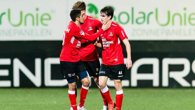 Vreugde bij Helmond Sport.