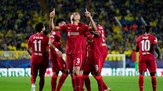 Fabinho maakt belangrijke 2-1 voor Liverpool tegen Villarreal