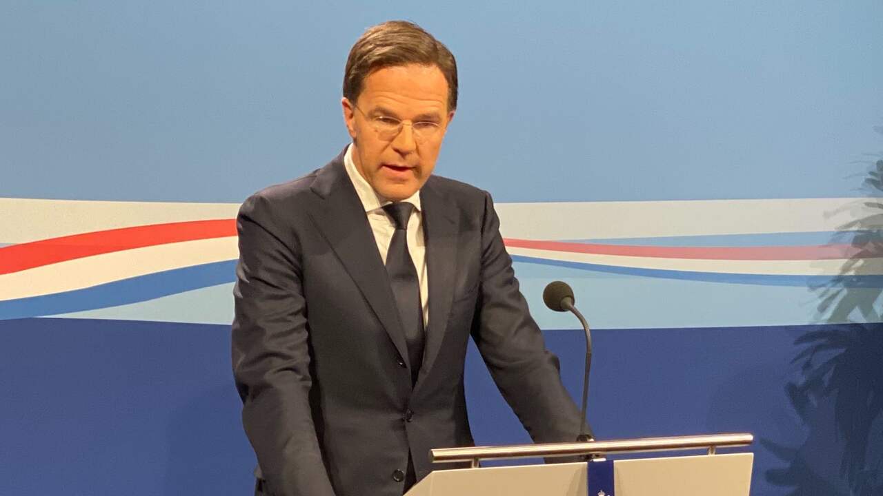 Beeld uit video: Premier Rutte: 'Hamsteren is niet nodig en niet sociaal'