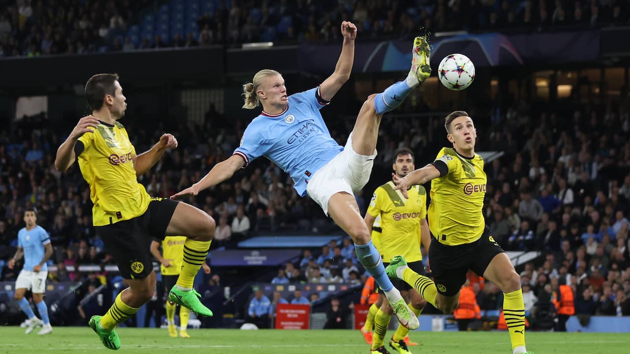 Haaland’s masterful volley against Dortmund reminds Guardiola Cruijff |  NOW