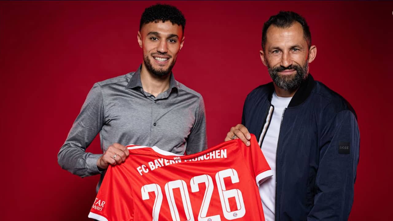 Ryan Gravenberch lijkt bij Bayern München weer ploeggenoot van Noussair Mazraoui te worden.