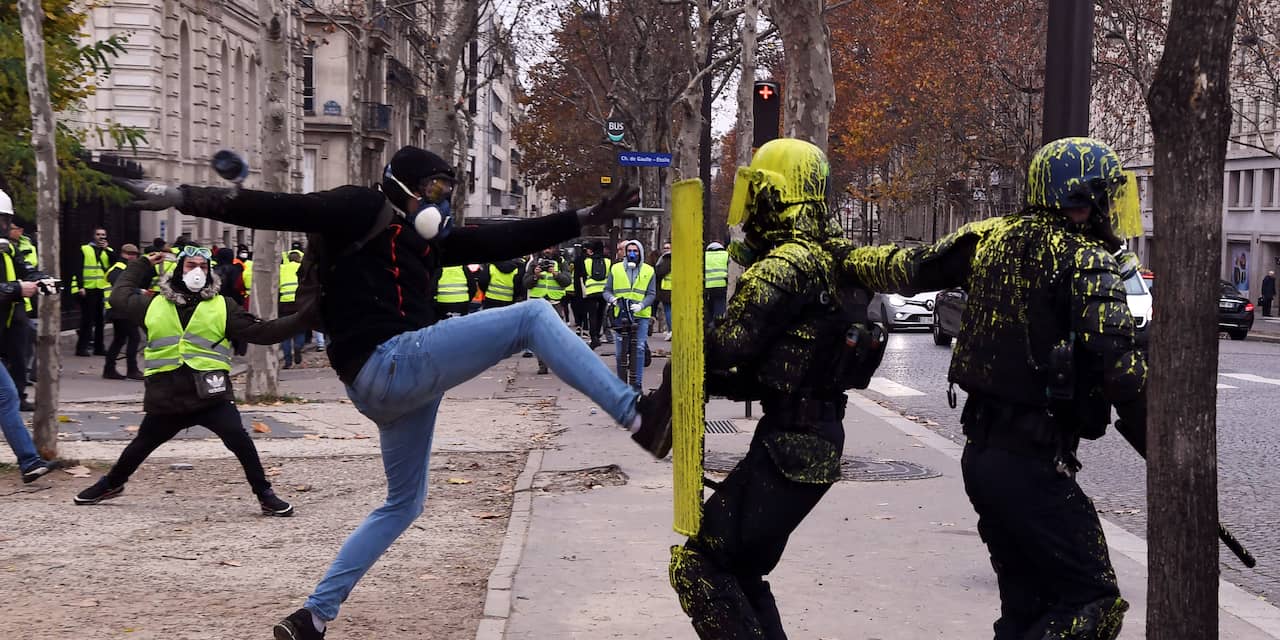 Franse minister stelt dat demonstranten 'een monster hebben gecreëerd'