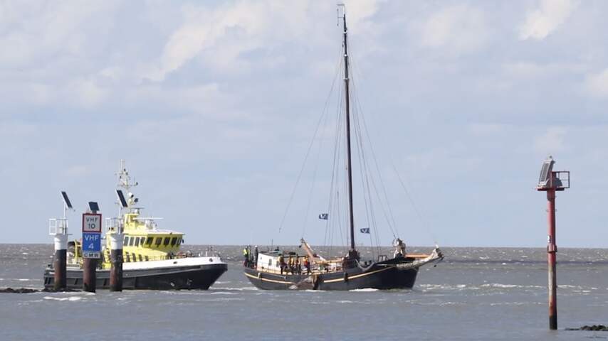 Minderjarig meisje overleden door afbreken giek op klipper bij Terschelling