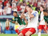 Polen blijft door gemiste penalty Lewandowski steken op gelijkspel tegen Mexico