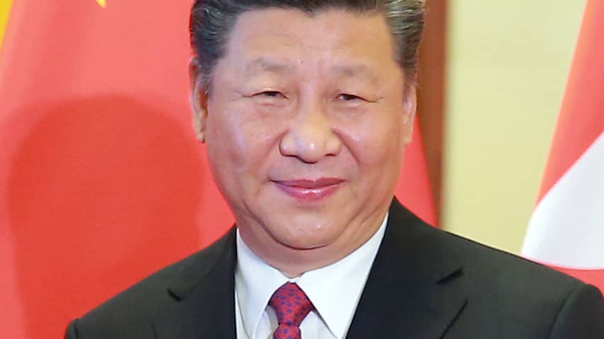 De Chinese leider Xi Jinping.