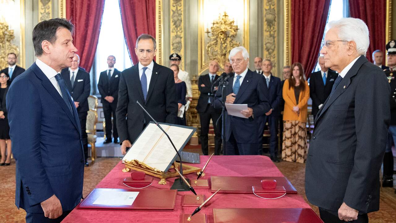 Italian President Inaugurates New Cabinet After Political Crisis