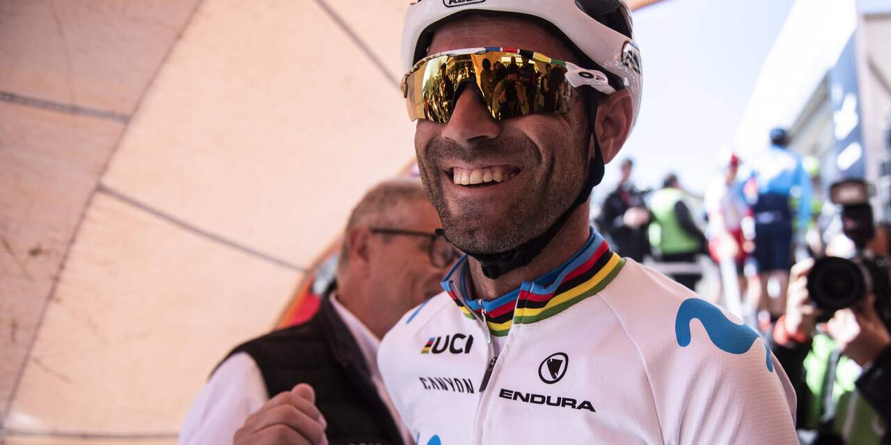 Giro-deelname in gevaar voor wereldkampioen Valverde