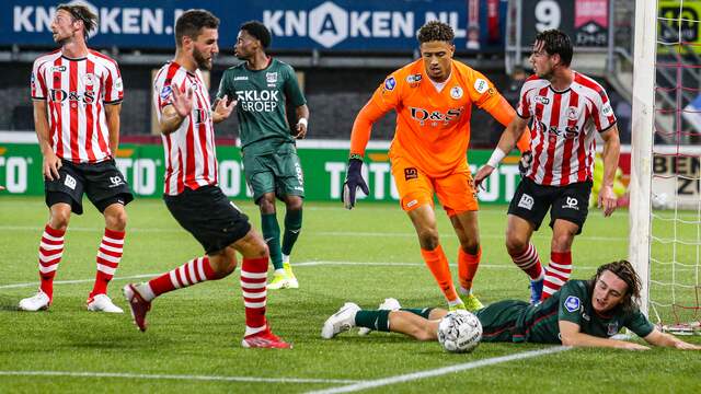 Behoudens het doelpunt van Okita kwam Sparta-doelman Maduka Okoye zelden in de problemen.