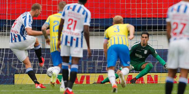 Heerenveen geeft 3-0-voorsprong bijna weg in zwakke tweede ...