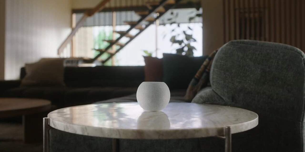 'Apple stopt tijdelijk met productie van nieuwe HomePod-speakers'