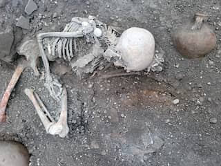 Archeologen vinden lichamen en fresco's uit de oudheid in Pompeï